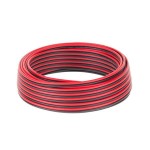 Cablu pentru difuzor, CCA, 0,75mm², rosu, negru, 10m, L101981 Cablu pentru difuzor, CCA, 0,75mm², rosu, negru, 10m, L101981