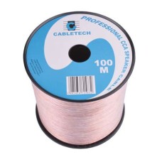 CABLU DIFUZOR CCA 2X0.75MM TRANSPARENT 100M - KAB0356 CABLU DIFUZOR CCA 2X0.75MM TRANSPARENT 100M - KAB0356