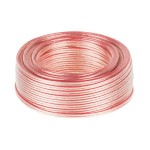 CABLU DIFUZOR CCA 2X1.50MM TRANSPARENT 25M - KAB0416 CABLU DIFUZOR CCA 2X1.50MM TRANSPARENT 25M - KAB0416