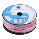 CABLU DIFUZOR CCA 2X2.50MM ROSU/NEGRU 10M - KAB0399 CABLU DIFUZOR CCA 2X2.50MM ROSU/NEGRU 10M - KAB0399