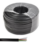CABLU TELEFON 6 FIRE NEGRU 100M - KAB0505 CABLU TELEFON 6 FIRE NEGRU 100M - KAB0505