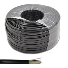 CABLU TELEFON 6 FIRE NEGRU 100M - KAB0505