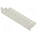 Capac borne, pentru carcase, HAMMOND - 1597DINCOV14GY Capac borne, pentru carcase, HAMMOND - 1597DINCOV14GY