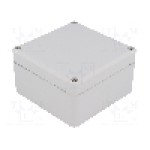 Carcasa ABS, 100mmx100mmx57mm, IP65, BOPLA - 63212000