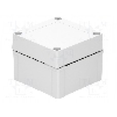 Carcasa ABS, 100mmx100mmx75mm, IP66, IP67, FIBOX - ABS 95/75 HG