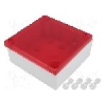 Carcasa ABS, 104mmx113mmx53mm, IP55, MASZCZYK - KM-500AGTRR