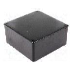 Carcasa ABS, 120mmx120mmx59mm, IP54, HAMMOND - 1591UBK Carcasa ABS, 120mmx120mmx59mm, IP54, HAMMOND - 1591UBK