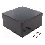 Carcasa ABS, 120mmx120mmx59mm, IP54, HAMMOND - 1591USBK Carcasa ABS, 120mmx120mmx59mm, IP54, HAMMOND - 1591USBK