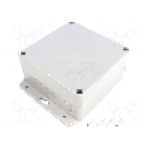 Carcasa ABS, 120mmx120mmx60mm, IP65, GAINTA - G386MF Carcasa ABS, 120mmx120mmx60mm, IP65, GAINTA - G386MF
