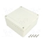Carcasa ABS, 120mmx120mmx60mm, IP66, HAMMOND - 1555NGY