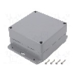 Carcasa ABS, 120mmx120mmx60mm, IP67, GAINTA - G386MF-IP67