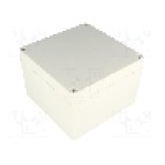 Carcasa ABS, 120mmx120mmx80mm, HAMMOND - 1554PGY