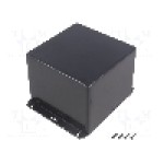 Carcasa ABS, 120mmx120mmx90mm, IP54, HAMMOND - 1591VSFLBK Carcasa ABS, 120mmx120mmx90mm, IP54, HAMMOND - 1591VSFLBK