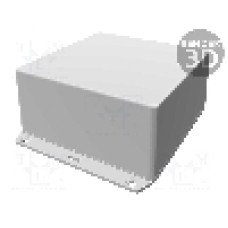 Carcasa ABS, 123mmx123mmx60mm, IP54, HAMMOND - 1591XXUFLGY