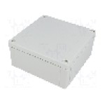 Carcasa ABS, 130mmx130mmx60mm, IP66, IP67, FIBOX - ABS 125/60 HG