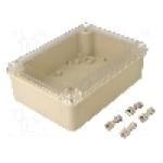 Carcasa ABS, 130mmx180mmx60mm, IP65, COMBIPLAST - 