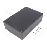 Carcasa ABS, 150mmx221mmx63mm, IP54, HAMMOND - 1591XXFSBK Carcasa ABS, 150mmx221mmx63mm, IP54, HAMMOND - 1591XXFSBK