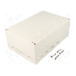 Carcasa ABS, 160mmx240mmx90mm, IP66, HAMMOND - 1555VGY Carcasa ABS, 160mmx240mmx90mm, IP66, HAMMOND - 1555VGY