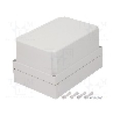Carcasa ABS, 180mmx255mmx150mm, IP66, IP67, FIBOX - ABS 200/150 HG