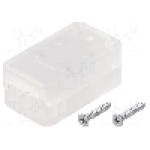 Carcasa ABS, 20mmx35mmx15.5mm, HAMMOND - 1551USB1CLR Carcasa ABS, 20mmx35mmx15.5mm, HAMMOND - 1551USB1CLR