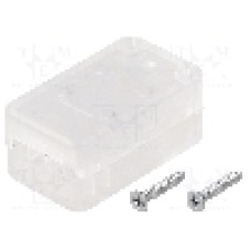 Carcasa ABS, 20mmx35mmx15.5mm, HAMMOND - 1551USB1CLR