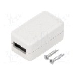 Carcasa ABS, 20mmx35mmx15.5mm, HAMMOND - 1551USB1GY Carcasa ABS, 20mmx35mmx15.5mm, HAMMOND - 1551USB1GY