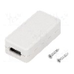 Carcasa ABS, 25mmx50mmx15.5mm, HAMMOND - 1551USB2GY Carcasa ABS, 25mmx50mmx15.5mm, HAMMOND - 1551USB2GY