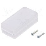 Carcasa ABS, 25mmx50mmx15mm, IP54, HAMMOND - 1551BCLR Carcasa ABS, 25mmx50mmx15mm, IP54, HAMMOND - 1551BCLR