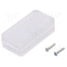 Carcasa ABS, 25mmx50mmx15mm, IP54, HAMMOND - 1551BCLR