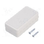 Carcasa ABS, 25mmx50mmx15mm, IP54, HAMMOND - 1551BGY Carcasa ABS, 25mmx50mmx15mm, IP54, HAMMOND - 1551BGY