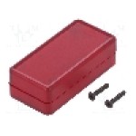 Carcasa ABS, 25mmx50mmx15mm, IP54, HAMMOND - 1551BTRD