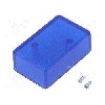 Carcasa ABS, 28mmx45mmx18mm, MASZCZYK - KM-3-TR/BL Carcasa ABS, 28mmx45mmx18mm, MASZCZYK - KM-3-TR/BL