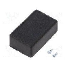 Carcasa ABS, 28mmx45mmx18mm, MASZCZYK - KM-3/BK