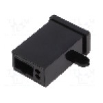 Carcasa ABS, 33mmx53mmx20mm, MASZCZYK - KM-58A/BK Carcasa ABS, 33mmx53mmx20mm, MASZCZYK - KM-58A/BK