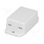 Carcasa ABS, 35.4mmx50mmx22mm, GAINTA - NUB503522WH Carcasa ABS, 35.4mmx50mmx22mm, GAINTA - NUB503522WH