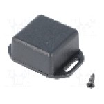 Carcasa ABS, 35mmx35mmx20mm, IP54, HAMMOND - 1551MFLBK Carcasa ABS, 35mmx35mmx20mm, IP54, HAMMOND - 1551MFLBK