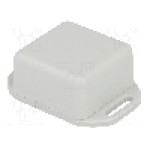 Carcasa ABS, 35mmx35mmx20mm, IP54, HAMMOND - 1551MFLGY Carcasa ABS, 35mmx35mmx20mm, IP54, HAMMOND - 1551MFLGY
