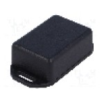 Carcasa ABS, 35mmx50mmx20mm, IP54, HAMMOND - 1551GFLBK Carcasa ABS, 35mmx50mmx20mm, IP54, HAMMOND - 1551GFLBK