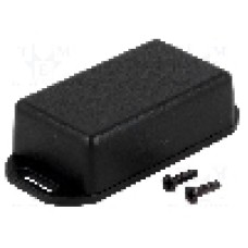 Carcasa ABS, 35mmx60mmx20mm, IP54, HAMMOND - 1551HFLBK