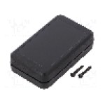 Carcasa ABS, 36mmx60mmx16mm, MASZCZYK - KM-10/BK Carcasa ABS, 36mmx60mmx16mm, MASZCZYK - KM-10/BK