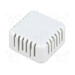 Carcasa ABS, 40mmx40mmx20mm, HAMMOND - 1551V1GY Carcasa ABS, 40mmx40mmx20mm, HAMMOND - 1551V1GY