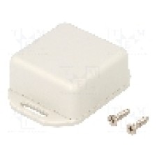 Carcasa ABS, 40mmx40mmx20mm, IP54, HAMMOND - 1551PFLGY