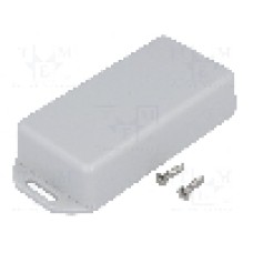 Carcasa ABS, 40mmx80mmx20mm, IP54, HAMMOND - 1551KFLGY