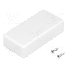 Carcasa ABS, 40mmx80mmx20mm, IP54, HAMMOND - 1551KGY