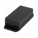 Carcasa ABS, 45.6mmx90mmx27.5mm, GAINTA - NUB904527BK