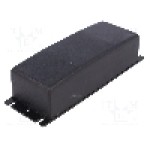 Carcasa ABS, 49mmx130mmx36mm, MASZCZYK - KM-93 BK