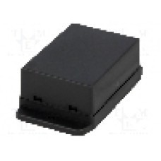 Carcasa ABS, 50.4mmx70mmx29.5mm, GAINTA - NUB705029BK