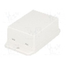 Carcasa ABS, 50.4mmx70mmx29.5mm, GAINTA - NUB705029WH