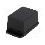 Carcasa ABS, 50.4mmx70mmx42mm, GAINTA - NUB705042BK