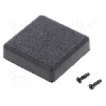 Carcasa ABS, 50mmx50mmx15mm, IP54, HAMMOND - 1551SBK